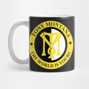 The World is Yours Monogram Mug